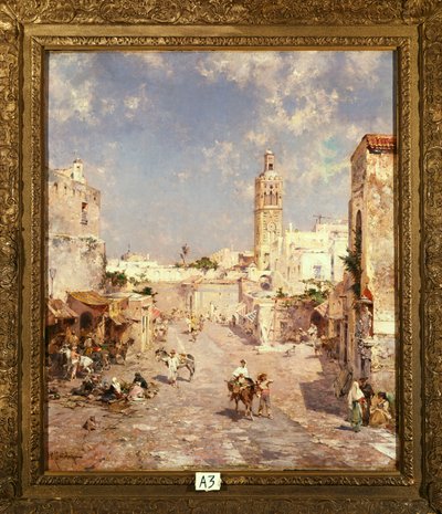 Alakok egy mór városban alkotó: Franz Richard Unterberger