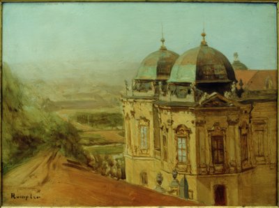 A Felső Belvedere Bécsben alkotó: Franz Rumpler