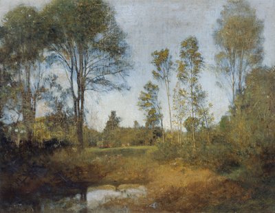 Táj szénás kocsival alkotó: Franz Rumpler