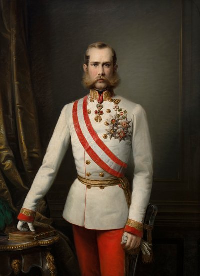 Német: Bildnis des Franz Joseph I I. Ferenc József portréja I. Ferenc József portréja alkotó: Franz Russ the Elder
