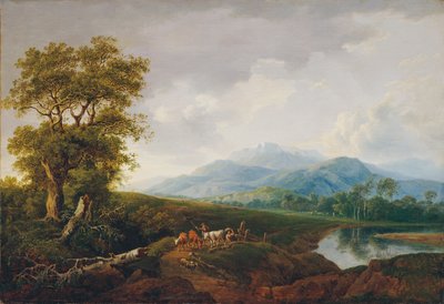 táj hó hegy alkotó: Franz Scheyerer