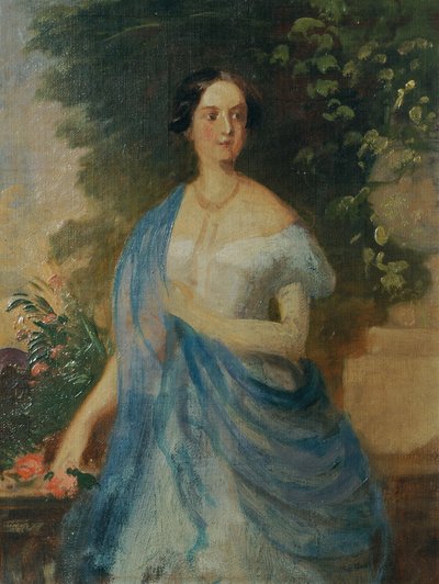 Clothilde Dietrichstein hercegnő alkotó: Franz Schrotzberg