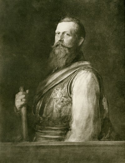 Friedrich III alkotó: Franz Seraph von Lenbach