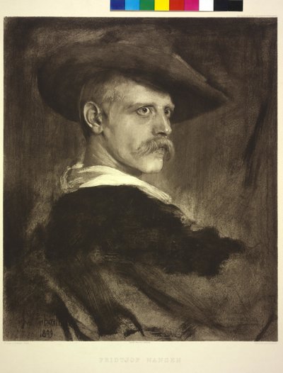 Franz von Lenbach Fridtjof Nansen festménye alkotó: Franz Seraph von Lenbach