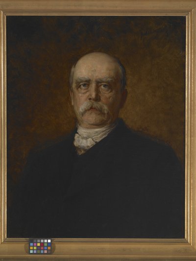 Otto Eduard Leopold Von Bismarck portréja (olaj, vászon) alkotó: Franz Seraph von Lenbach