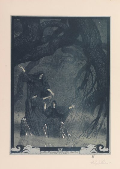 A Nibelung gyűrűje, 1914. alkotó: Franz Stassen