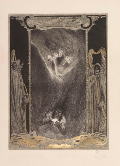 A Nibelung gyűrűje, 1914. alkotó: Franz Stassen