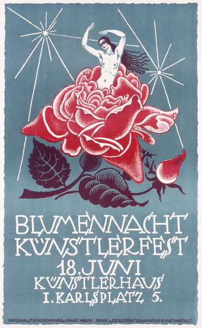 virágéj művészfesztivál alkotó: Franz Wacik