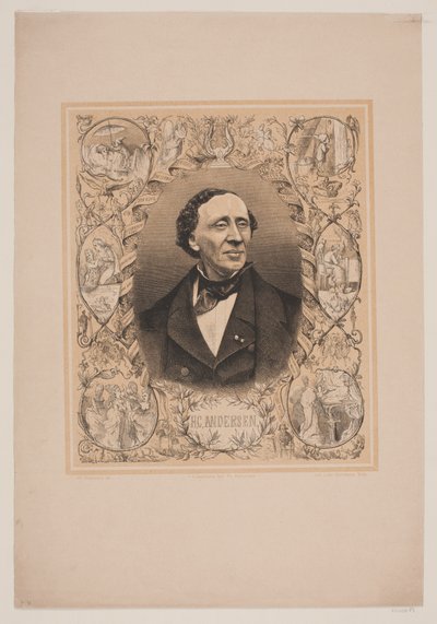 H. C. Andersen alkotó: Franz Wilhelm Obermann
