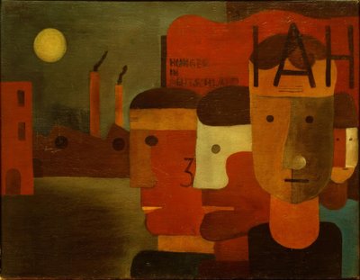 I.A.H. (Nemzetközi Munkássegély) alkotó: Franz Wilhelm Seiwert