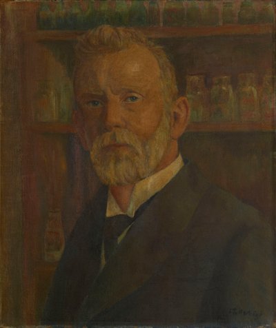 Paul Ehrlich portréja 1854-1915 , c. 1920. alkotó: Franz Wilhelm Voigt