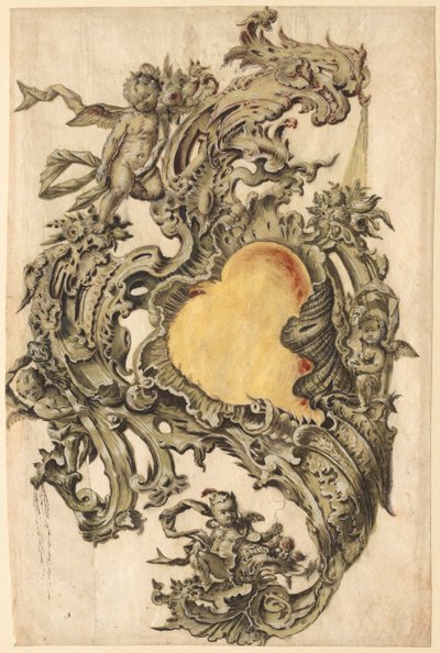 Kartus Puttival, 1700-as évek második fele. alkotó: Franz Xaver Habermann