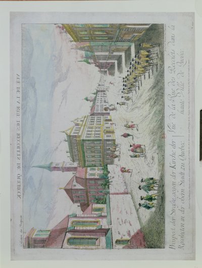 Rue des Recolets, Quebec, a Collection des Prospects-ből alkotó: Franz Xaver Habermann