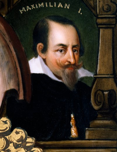 I. Maximilianus, Bajorország hercege és választófejedelme, Nagy néven ismert portréja (Bajorországi Monaco) alkotó: Franz Xaver Thallmaier