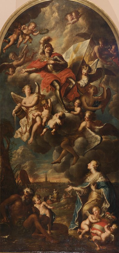 Szent Flórián alkotó: Franz Xaver Wagenschon