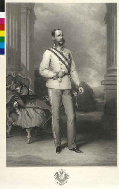 I. Ferenc József osztrák császár alkotó: Franz Xaver Winterhalter
