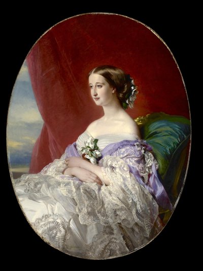 Eugénie császárné alkotó: Franz Xaver Winterhalter