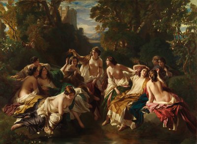 Florinda, 1853 alkotó: Franz Xaver Winterhalter