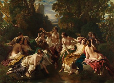 Florinda, 1853. alkotó: Franz Xaver Winterhalter