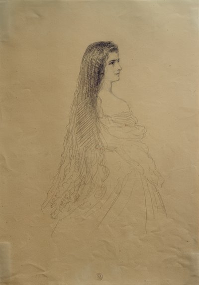 Erzsébet osztrák császárné alkotó: Franz Xaver Winterhalter
