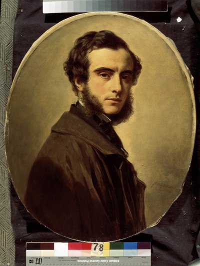 Pavel Petrovics Shuvalov gróf (1830-1908) portréja (Pavel P.Shuvalov gróf portréja). Franz Xavier Winterhalter (1805-1873) festménye. Olaj, vászon, 65 x 55 cm alkotó: Franz Xaver Winterhalter