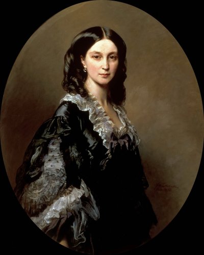 Elizaveta Alekszandrovna Barjatyinszkaja hercegnő portréja, született Cserniseva hercegnő 1826-1902, 1858 alkotó: Franz Xaver Winterhalter