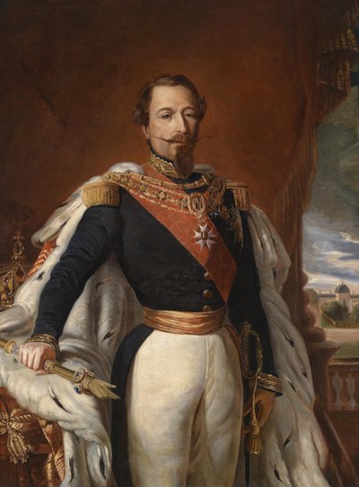 III. Napóleon francia császár portréja 1808-1873. alkotó: Franz Xaver Winterhalter