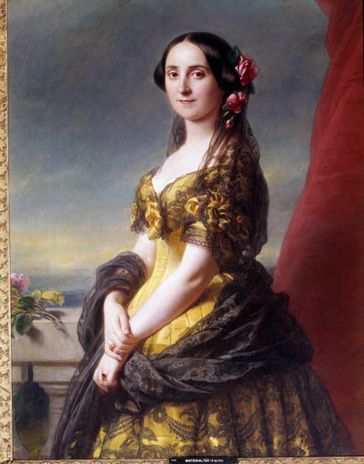 Madame Manuel, Gramedo grófnőjének portréja Franz Xaver Winterhalter festménye (1806-1873) alkotó: Franz Xaver Winterhalter