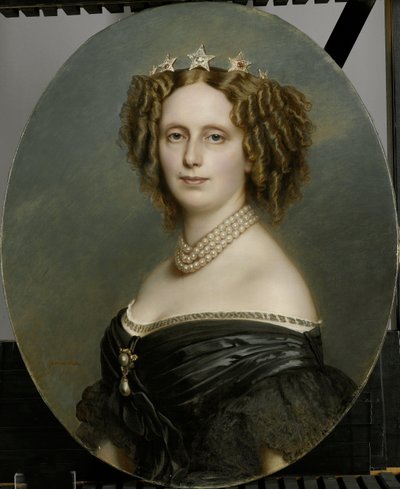 Sophia Frederika Mathilda (1818-77), württembergi hercegnő portréja alkotó: Franz Xaver Winterhalter