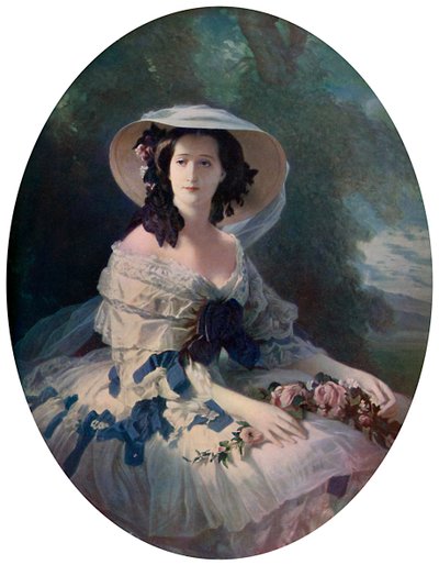 Eugenie császárné, 19. század, 1920 körül alkotó: Franz Xaver Winterhalter