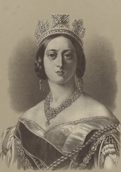 Viktória királynő alkotó: Franz Xaver after Winterhalter
