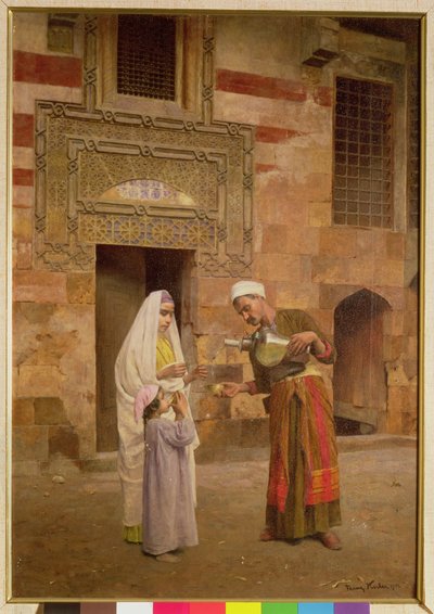 A vízeladó alkotó: Franz Xavier Kosler