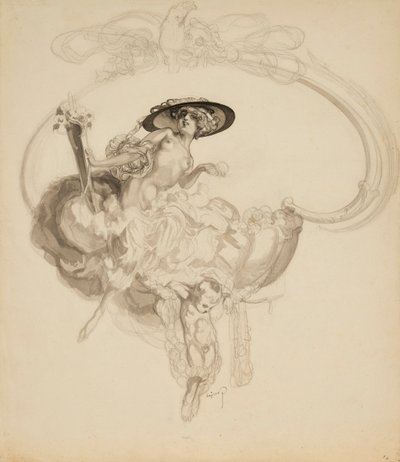 Bayros Franz von - Venus triumphans alkotó: Franz von Bayros