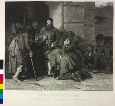 Andreas Hofer utolsó útja alkotó: Franz von Defregger