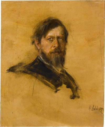 Böcklin portréja alkotó: Franz von Lenbach