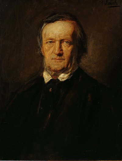 Richard Wagner portréja alkotó: Franz von Lenbach