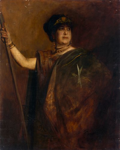 Charlotte Wolter alkotó: Franz von Lenbach