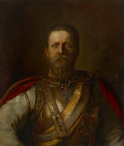 Frigyes Vilmos koronaherceg, később III. Frigyes német császár és Poroszország királya alkotó: Franz von Lenbach