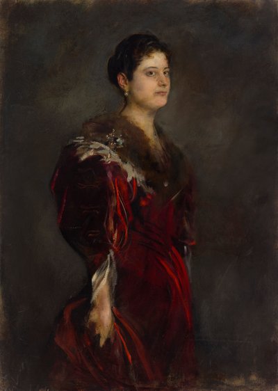 Marie Baronin Harkányi alkotó: Franz von Lenbach