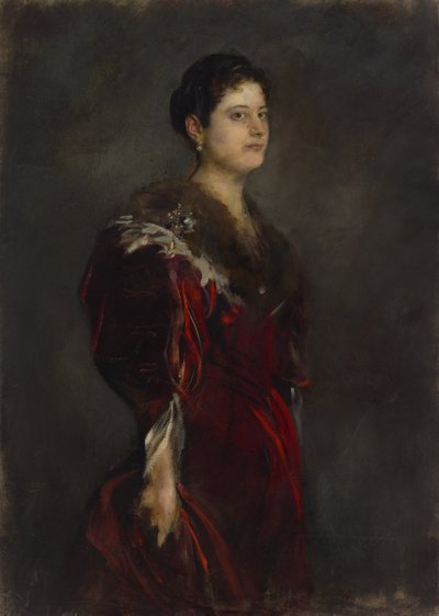 Marie Baronin Harkányi alkotó: Franz von Lenbach