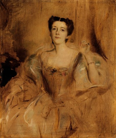 Mary Lady Curzon, Kedlestonből alkotó: Franz von Lenbach