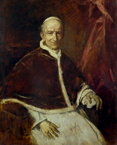 XIII. Leó pápa alkotó: Franz von Lenbach