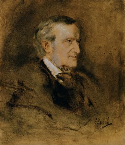 Richard Wagner alkotó: Franz von Lenbach