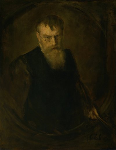 Önarckép alkotó: Franz von Lenbach