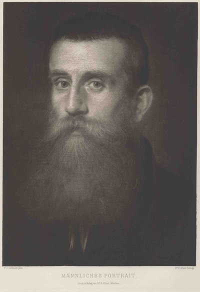 Tanulmánycím alkotó: Franz von Lenbach