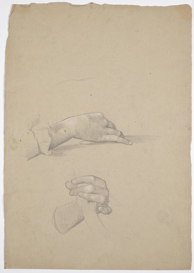 Handstudien alkotó: Franz von Matsch