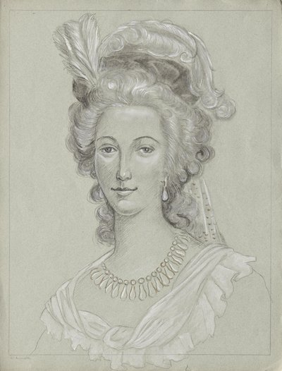 Marie Antoinette királynő alkotó: Franz von Matsch