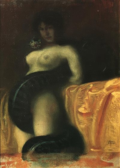 A kígyó nő alkotó: Franz von Stuck