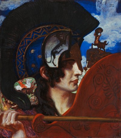Harcoló amazon alkotó: Franz von Stuck