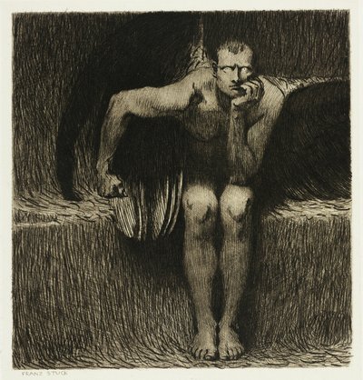 Lucifer alkotó: Franz von Stuck